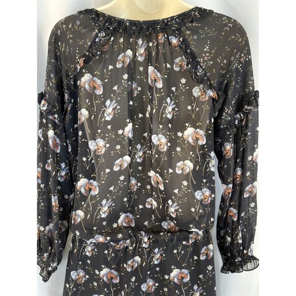 Ulla Johnson Dakota Mini Dress in Navy Silk Midnight $475 - Picture 8 of 13